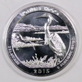 2015 5 oz Silver ATB Bombay Hook National Wildlife Refuge.