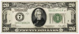 1928-A $20 Federal Reserve Note.