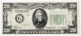 1934-A $20 Federal Reserve Note.