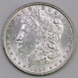 1896 P Morgan Silver Dollar.