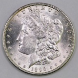 1896 P Morgan Silver Dollar.