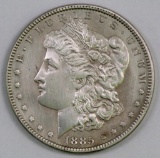 1885 P Morgan Silver Dollar.