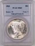1923 P Peace Silver Dollar (PCGS) MS65.