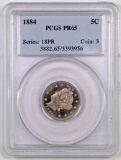 1884 Liberty Head Nickel (PCGS) PR65.