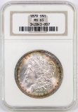 1879 P Morgan Silver Dollar (NGC) MS65.