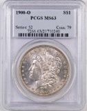 1900 O Morgan Silver Dollar (PCGS) MS62.