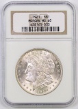 1921 P Morgan Silver Dollar (NGC) MS65.