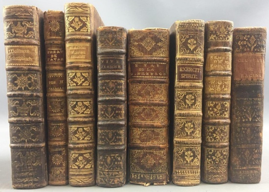 Group of 8 Antique Books