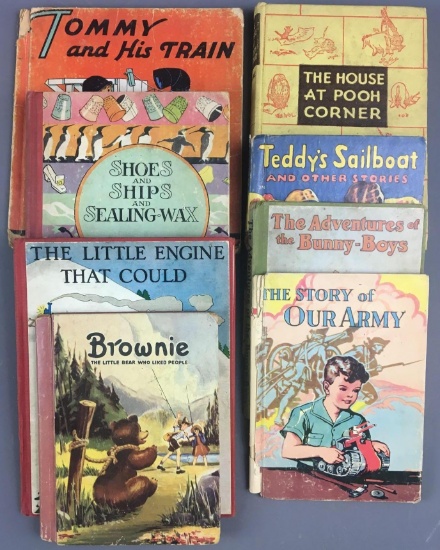 Group of 8 Vintage Childrens Books