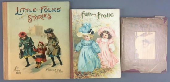 Group of 3 Antique Children Books