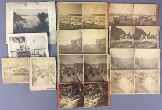 Vintage Stereoscopic Views of Clayton City, Iowa and more