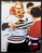 Signed Chicago Blackhawk Bobby Hull Photograph with COA