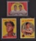 Group of 3 1958/59 Topps Baseball Cards