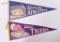 Group of 2 1950s/60s Baseball Felt Pennants