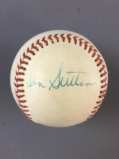 Signed Baseball by Don Sutton MLB