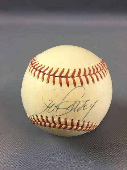 Signed Baseball by Steve Garvey MLB