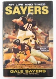 Signed Chicago Bear Gale Sayers 