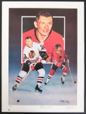 Signed Chicago Blackhawk Stan Makita Limited Edition Christopher Paluso Lithograph