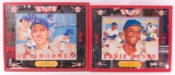 Group of 2 Seagrams 7 Ernie Banks and Gil Hodges Advertising Mirrors