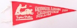 1950 National League Champion Phillies Felt Pennant