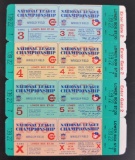 1973 Chicago Cubs NLCS Tickets