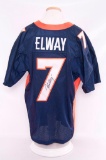 Signed Denver Broncos John Elway Jersey with COA