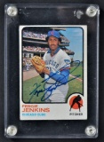 Signed 1973 Topps Fergie Jenkins Baseball Card