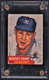 1953 Topps Whitey Ford Baseball Card