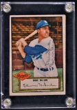 Signed 1952 Topps Duke Snider Baseball Card