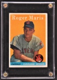 1958 Topps Roger Maris Baseball Card