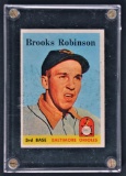 1958 Topps Brooks Robinson Baseball Card