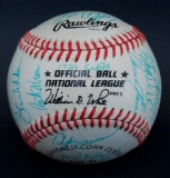1989 Chicago Cubs Team Signed Baseball