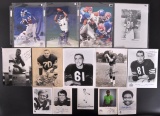 Group of 13 Assorted Signed Football Photos