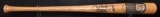 Signed Cleveland Indian Joe Sewell HOF 1977 Baseball Bat