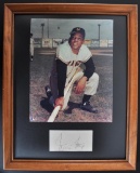 Signed New York Giants Willie Maze Cut Signature with Photo