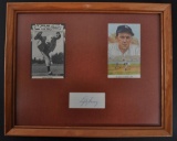Signed New York Yankee Lefty Gomez Cut Signature with Prints
