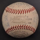 Early 1960s Chicago Cubs Team Signed Baseball