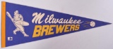 1970's Milwaukee Brewers Felt Pennant
