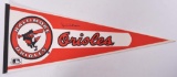 Signed Vintage Baltimore Orioles Dick Williams Felt Pennant