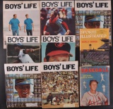 Group of 9 Vintage Baseball Magazines