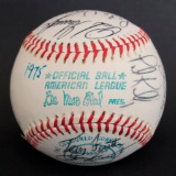 1975 Chicago White Sox Team Signed Baseball