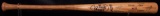 1987 New York Mets Team Signed Game Used Bat with JSA COA