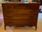 Six drawer wooden dresser