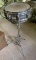 Rogers Dyna sonic custom built snare drum with stand