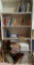 Five shelves of miscellaneous books