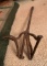 Antique W branding iron