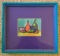 Framed pastel still life