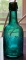 Antique George a Koehler Lancaster PA blue/aqua bottle