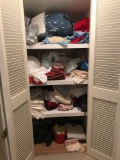 Contents of linen closet