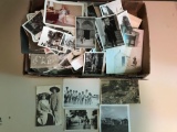 Group of antique snapshots